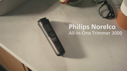 Philips Norelco All-In-One 3000 Series 13 In 1 Trimmer, Beard Styler & Men'S Hair Clipper, 9 Length Settings & Self-Sharpening Skin-Friendly Blades, MG3919/50